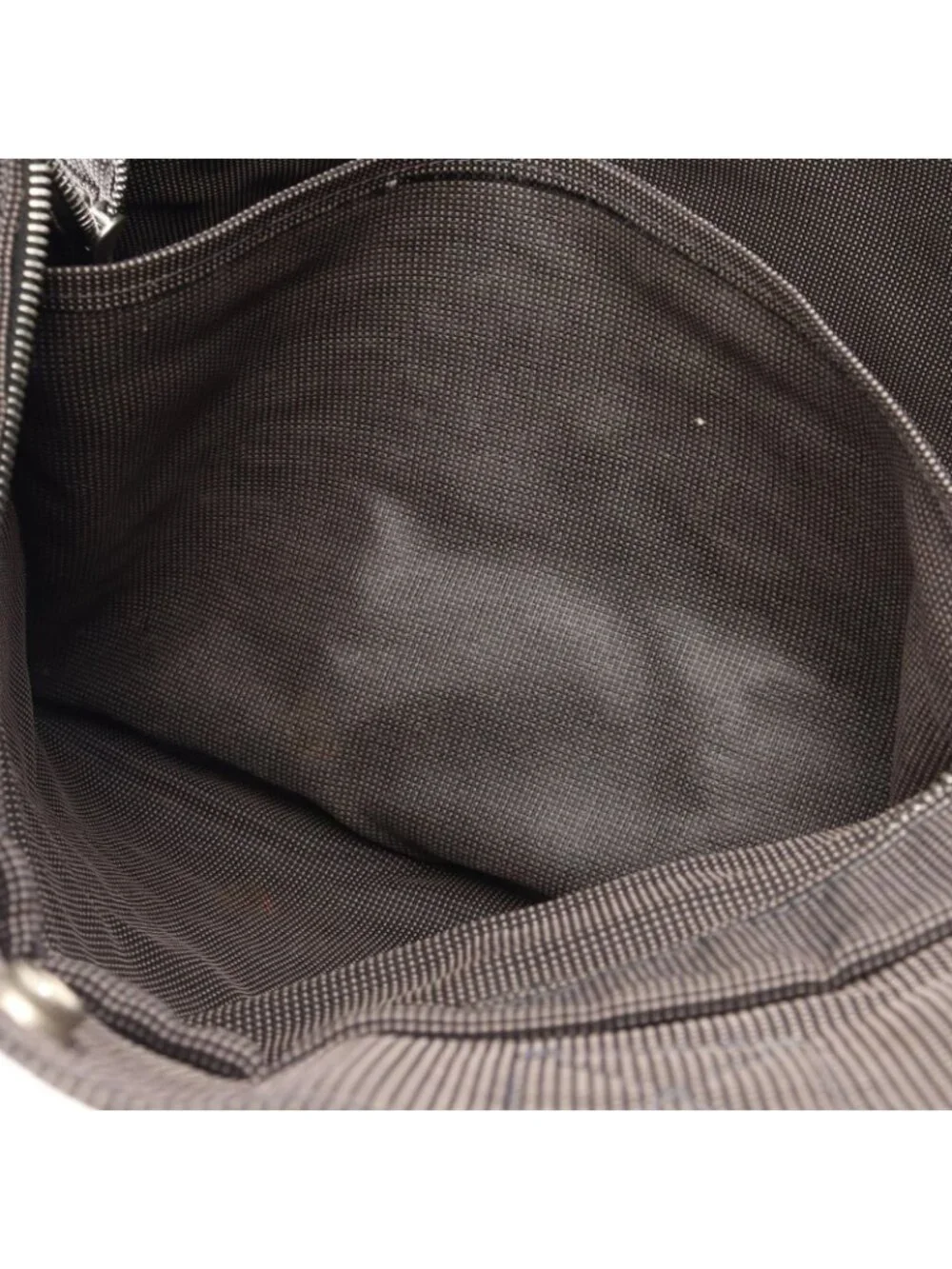 Hermes Tote Her Line MM Gray Canvas